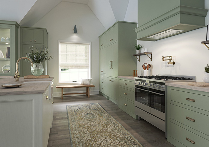 Siwa Voile, Papyrus - Twist&Fit Roman Blind - Image 6